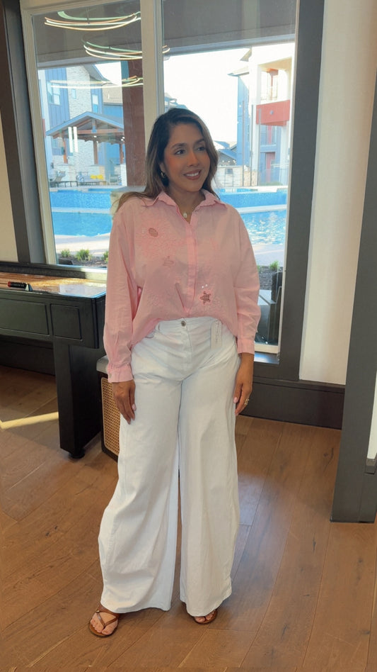 Cotton Shirt Embroidery