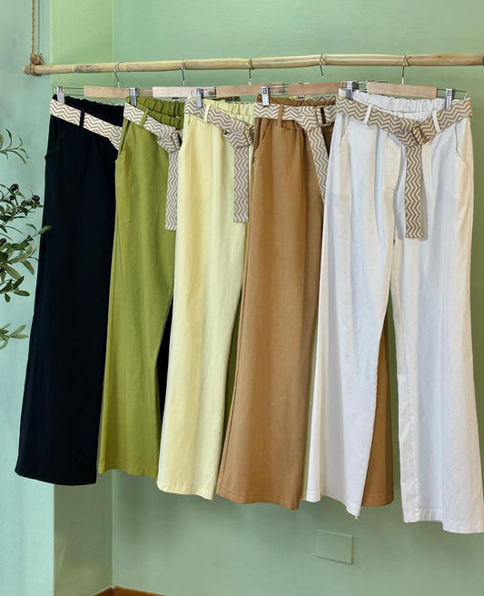 Sport Pant With Belt