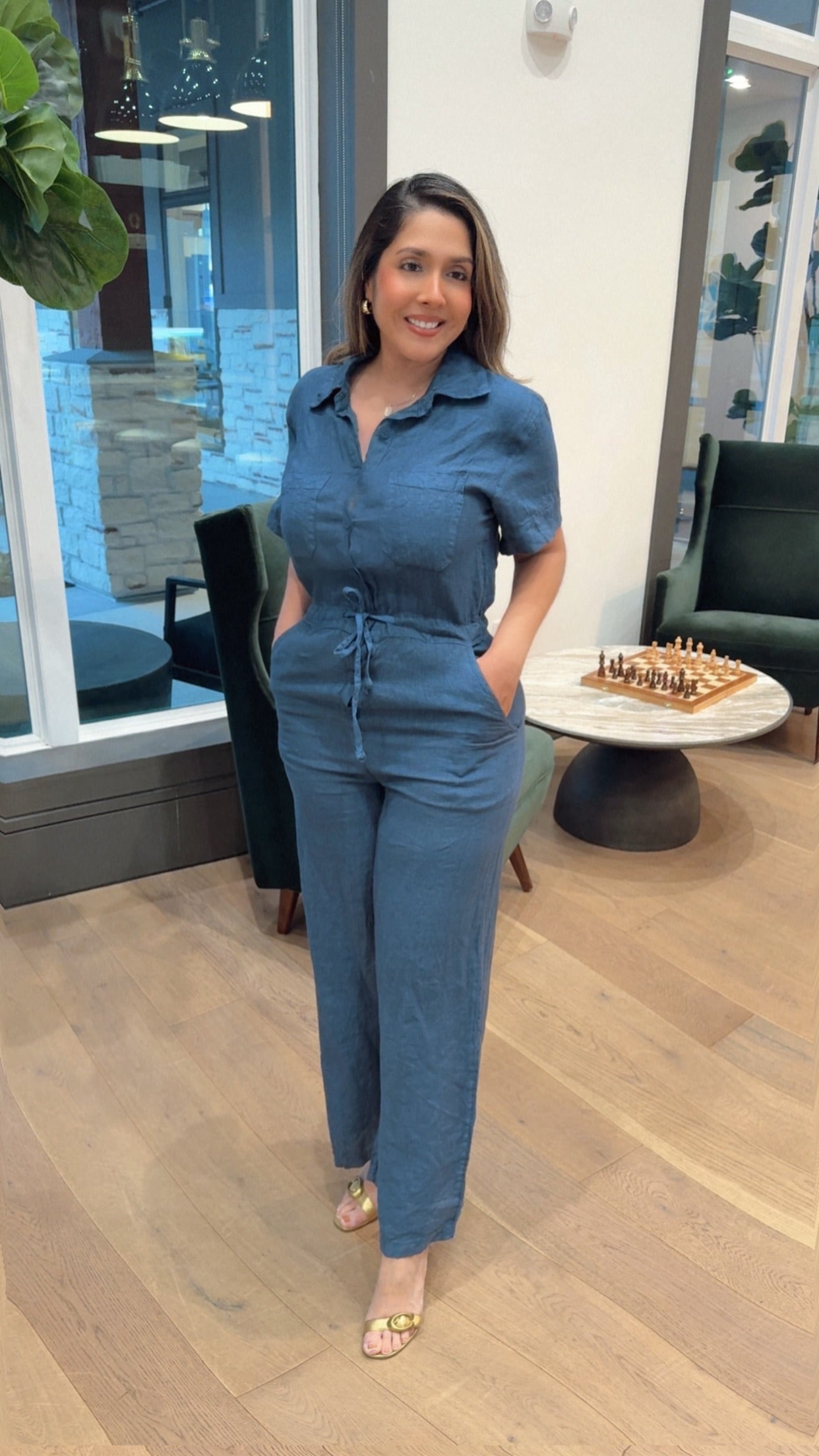 Linen Jumpsuit